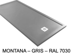 Receveur de douche, sur mesure, largeur 60 à 210 cm X 60 à 100 cm, Garantie 5 ans, résine pleine masse PN24 de couleurs, LIVRAISON RAPIDE, OFFERTE